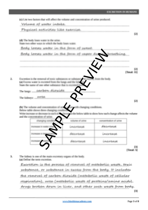 0610_Unit-13_Set-1_Pg-2 Unit-13: Excretion in Humans – Complete Worksheet Pack (Set-1)