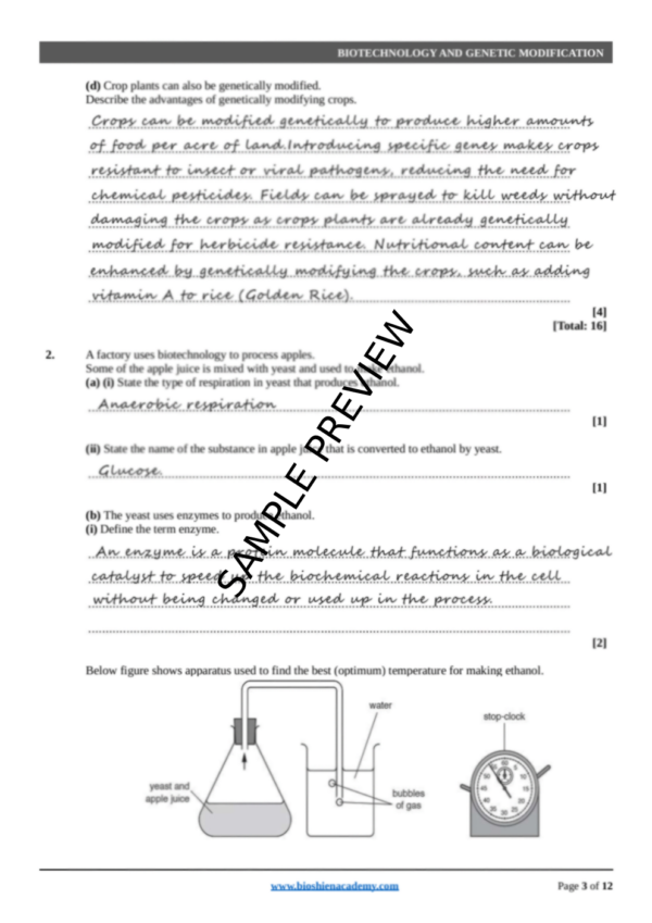0610_Unit-21_Set-1_Pg-2 Unit-21: Biotechnology and Genetic Modification – Complete Worksheet Pack (Set-1)